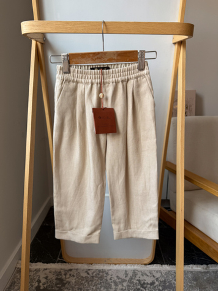 Новые льняные брюки Loro Piana, 92