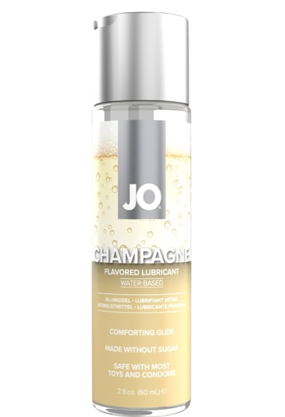Лубрикант System JO "Champagne", 60мл, со вкусом шампанского, для интимного удовольствия