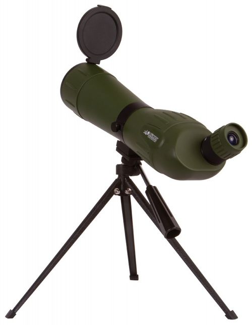Зрительная труба Konus Konuspot-60C 20-60x60mm, наклонный окуляр, чехол