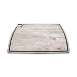 Доска разделочная с желобом 36х28см ComposeEat Fashion дуб светлый