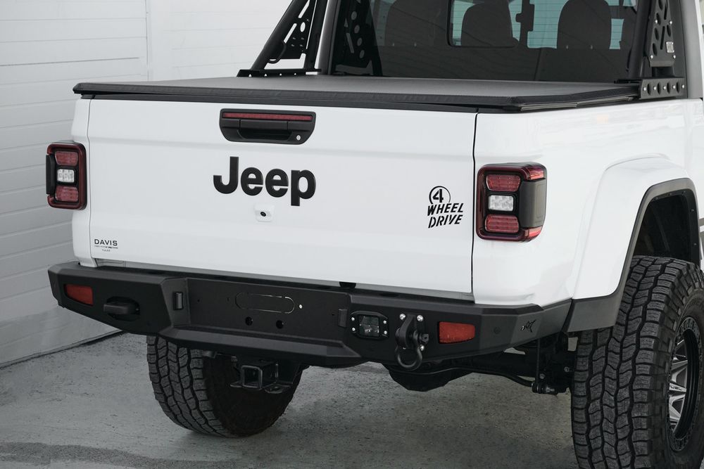 Бампер силовой задний BMS PRO-Line для Jeep Gladiator JT 2019-2026