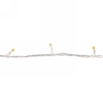 Гирлянда для дома «Bright light» 9,5м 100 ламп LED прозрач.пров.,8 реж, IP-20, Теплый белый (возможность соединения)