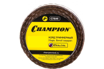 Корд триммер (леска) 3,0мм, 12м Champion витой квадрат