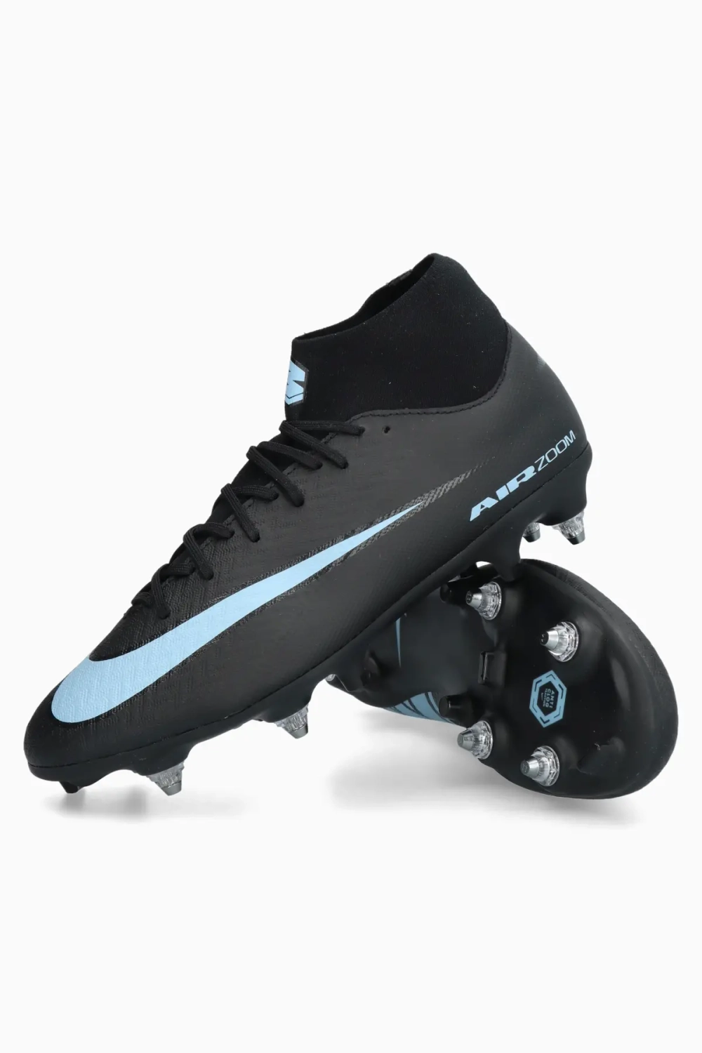 Бутсы Nike Zoom Mercurial Superfly 10 Academy SG-Pro AC - черный