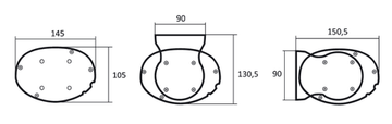 Kauber Blue Label Tensioned BT Cinema 131" 16:9 163x290 дроп 40 см. Gray Pro