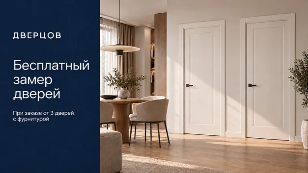 Бесплатный замер дверей
