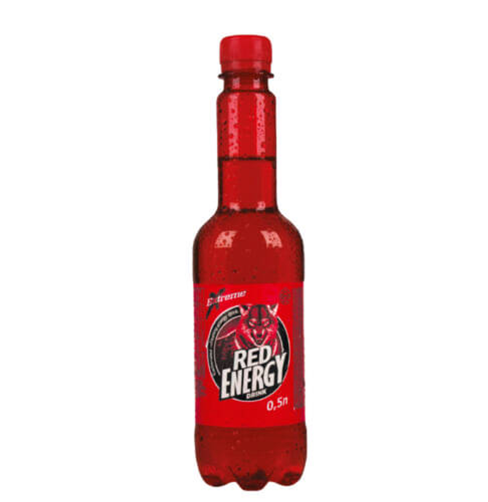 Энергетик газированный Red Energy Drink 0.5 л.