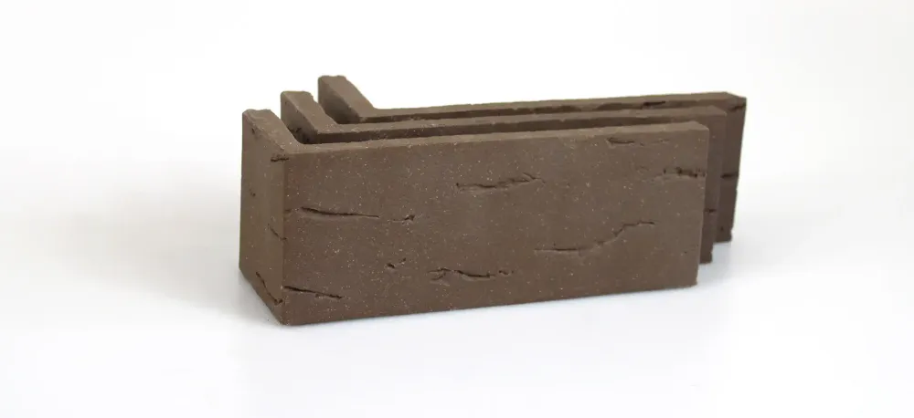 Terramatic, Koro Brown 2201, NF/240x71x14 - Клинкерная плитка для фасада и внутренней отделки
