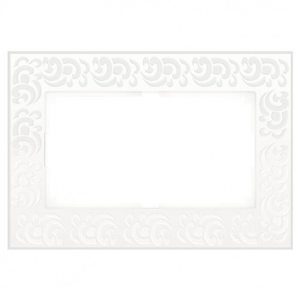Рамка WERKEL Flock для двойной розетки (белый) WL05-Frame-01-DBL-white