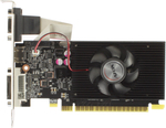 Видеокарта AFOX NVIDIA GeForce GT710, 1Гб GDDR3, 64 бита, LP, Retail, PCIe3.0, 1xFAN, 1-SLOT, 19Вт, VGA, HDMI, DVI (AF710-1024D3L8)