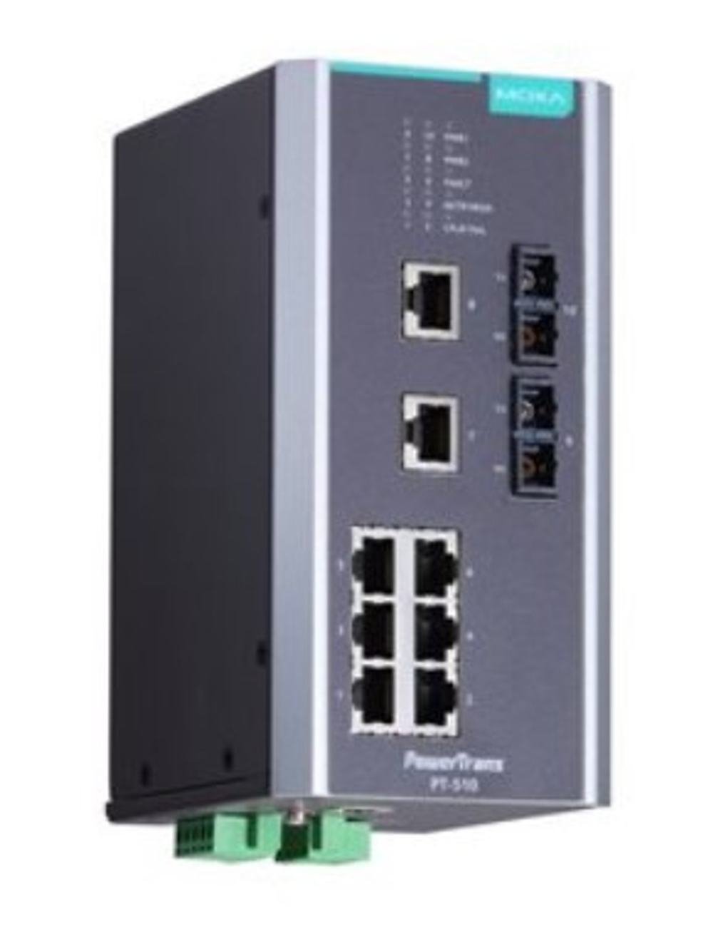 Коммутатор управляемый MOXA PT-510-SS-SC-HV