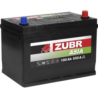 ZUBR Premium Asia 100Ah R+ (нижний борт)