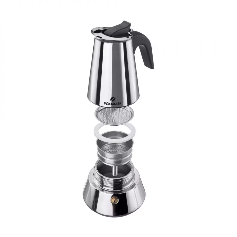 Кофеварка гейзерная 4 чашки 200мл Westmark Brasilia Plus Coffee&Tea