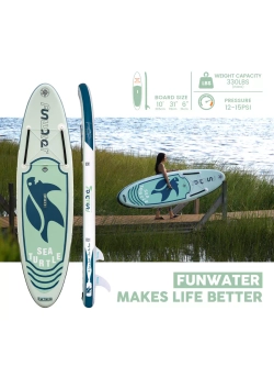 Сапборд, сап борд, sup board, FunWаtеr, надувной с сидушкой