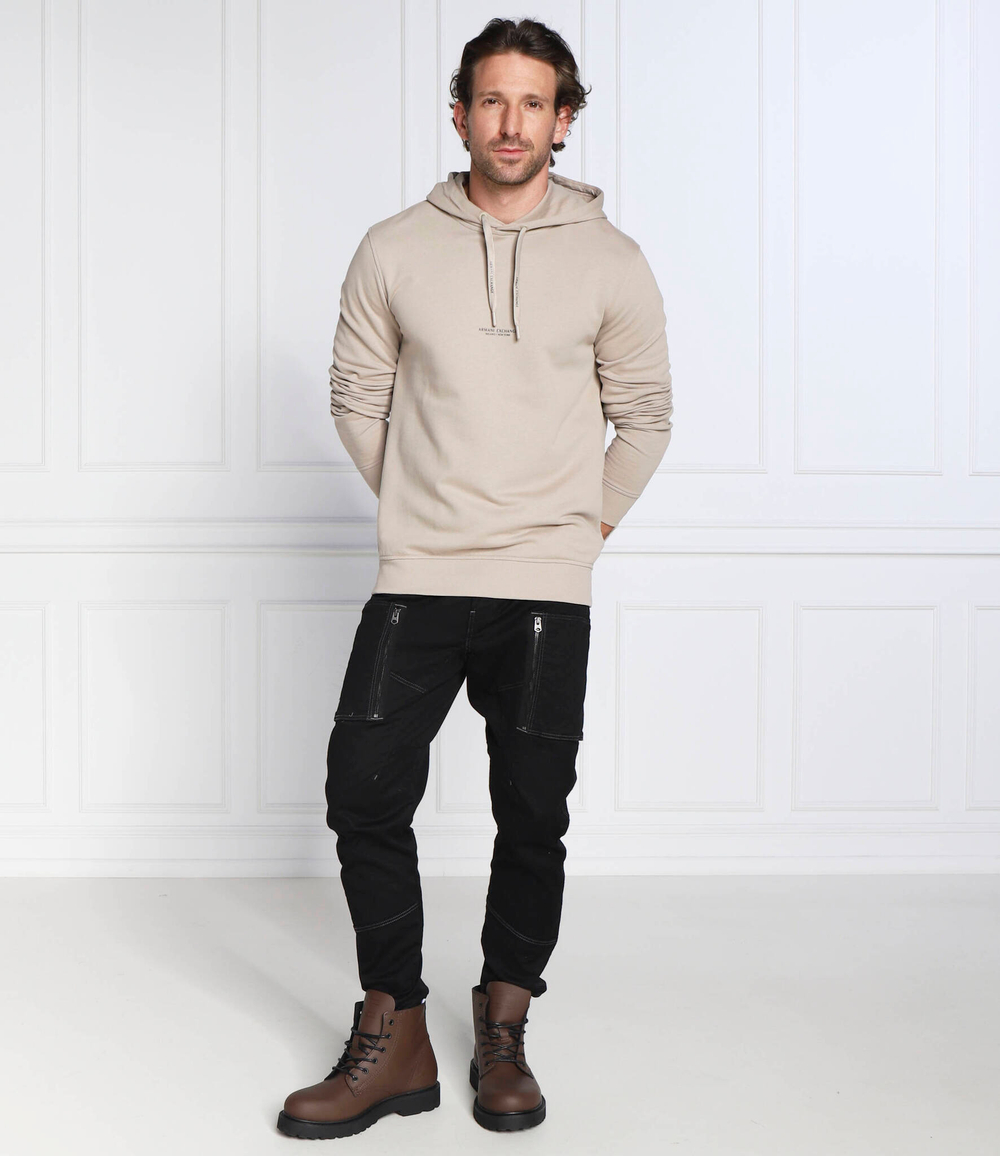 Худи Armani Exchange - бежевый(8NZM94 ZJKRZ)