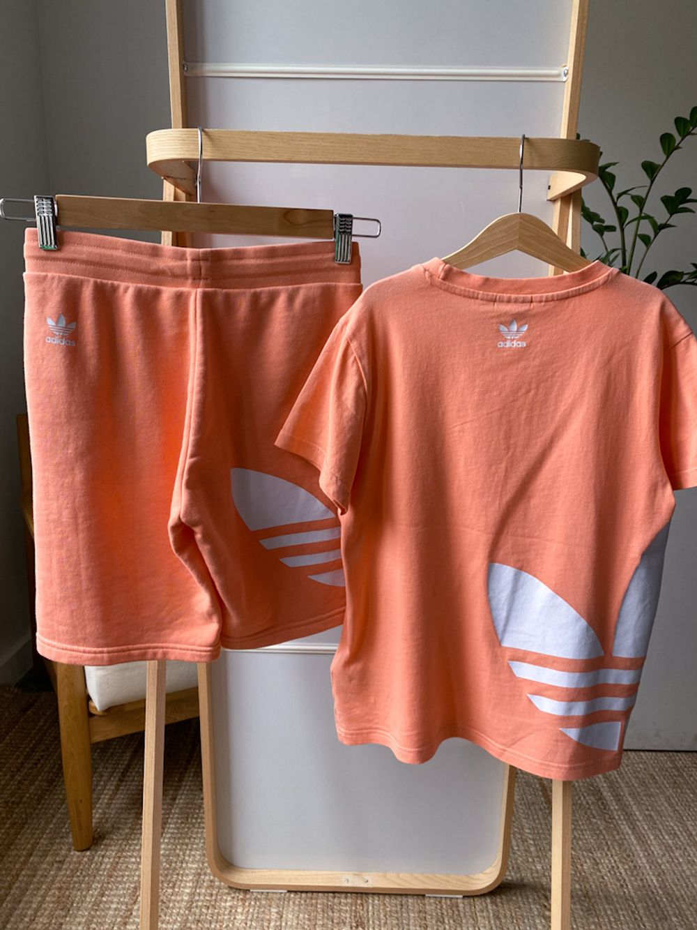 Хлопковые шорты Adidas, 140