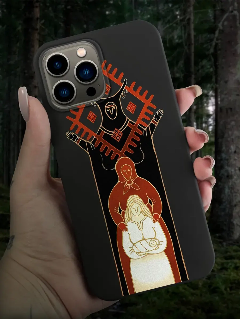 Чехол на iPhone 14 Pro Max с принтом