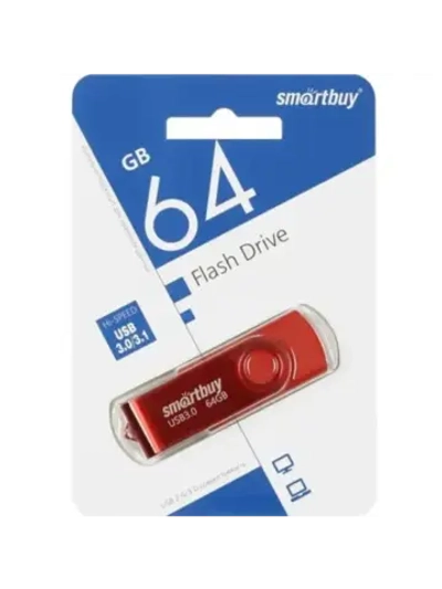 Память USB Flash 64 ГБ Twist SB064GB3TWR RED