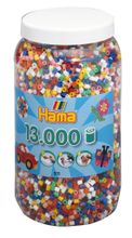 Hama Бусинки для термомозаики Midi микс, 13000 шт. (211-00)