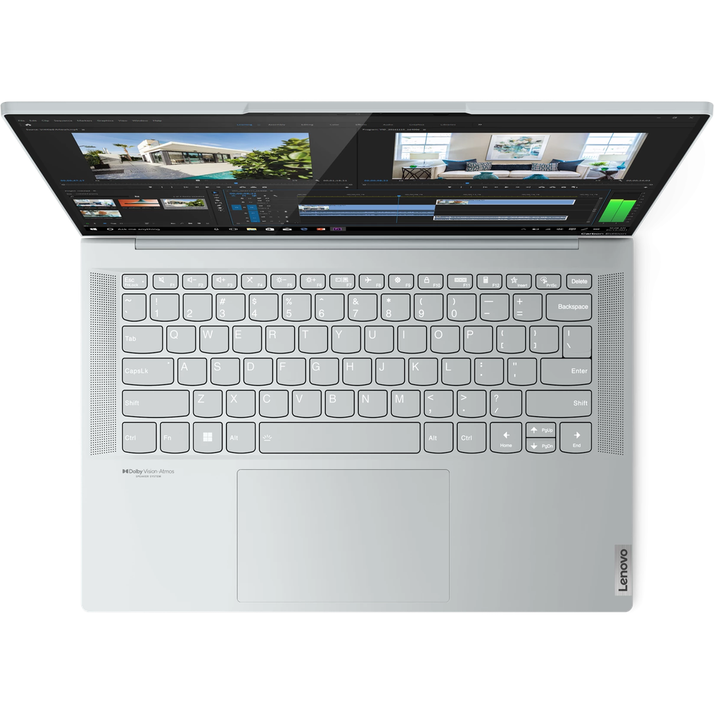 Ультрабук Lenovo Yoga Slim7 Carbon 14 ACN6. CPU: Ryzen 7 5800U, RAM: 16Gb, SSD: 512Gb, GPU: AMD Radeon, OS: DOS, LCD: 2880х1800 пикс. 90Hz, Состояние: B1