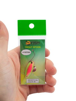 Блесна Fish Crystal SPORTING 30 мм 2.8 г на форель цвет 86