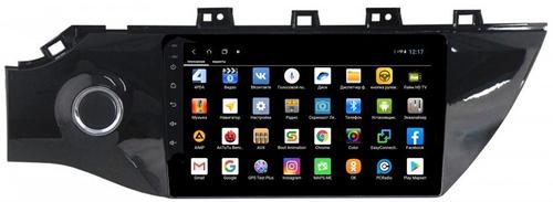 Магнитола для KIA Rio 4, Rio X-Line 2017-2020 (рамка под 9" с кнопкой) - Parafar PF105XHD на Android 13, CarPlay, 4G SIM-слот