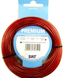 Леска триммерная SIAT PREMIUM, армированная, диаметр 2 мм, длина 15 метров (555006)