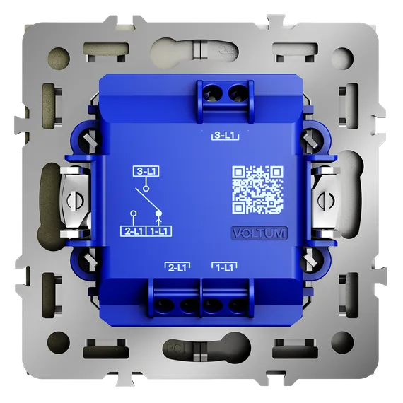 Выключатель для жалюзи Voltum S70 Шелк VLS020704