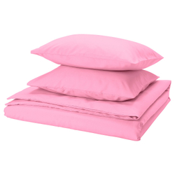 IKEA PILTANDVINGE  (ИКЕА ПИЛТАНДВИНГЕ)  -  Пододеяльник и 2 наволочки - розовый 200x200/50x60 см