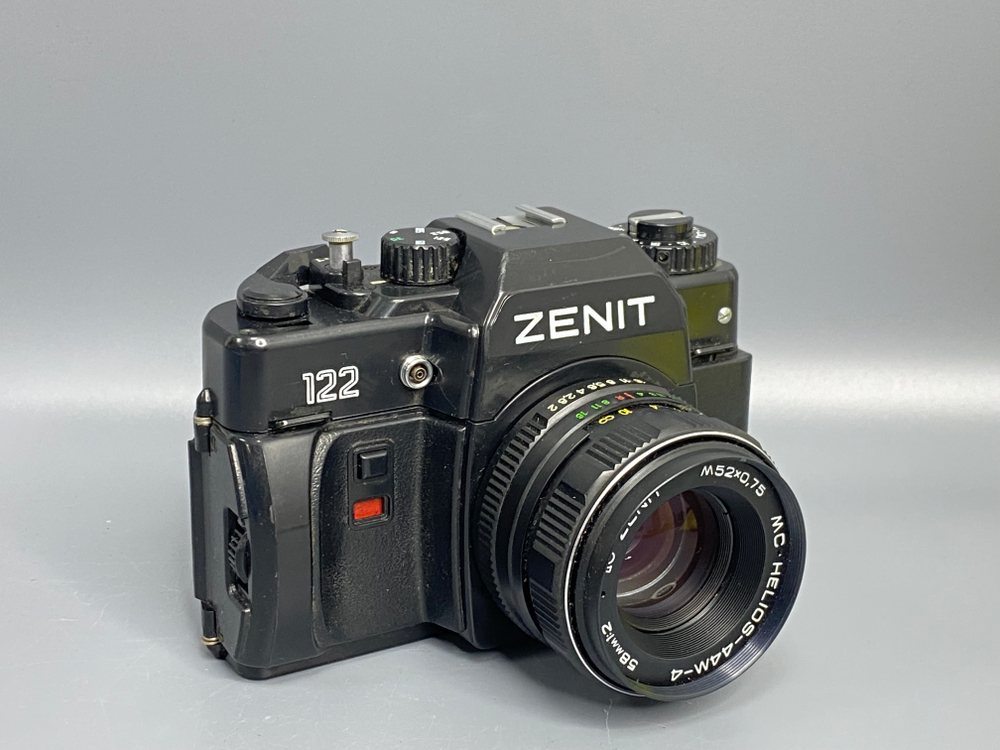 Zenit 122 + MC Helios-44M-4