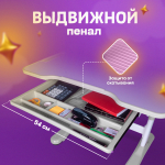 Комплект Anatomica Fiona парта + стул + надстройка + выдвижной ящик