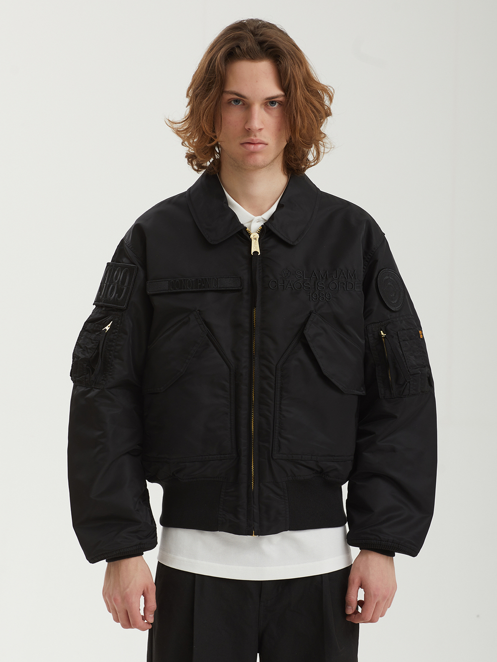 Мужской Бомбер Slam Jam X Alpha Industries Cwu-45