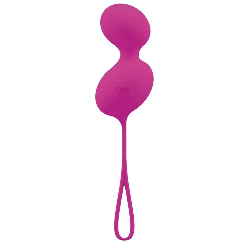 Вагинальные шарики из силикона Ovo L3 Love Ball Fuchsia (Цвет: фуксия)