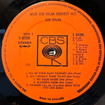 Bob Dylan - More Bob Dylan Greatest Hits 2LP (Англия 1971г.)