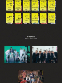 Альбом P1Harmony - HARMONY : SET IN 5th Mini Album 3 Version SET