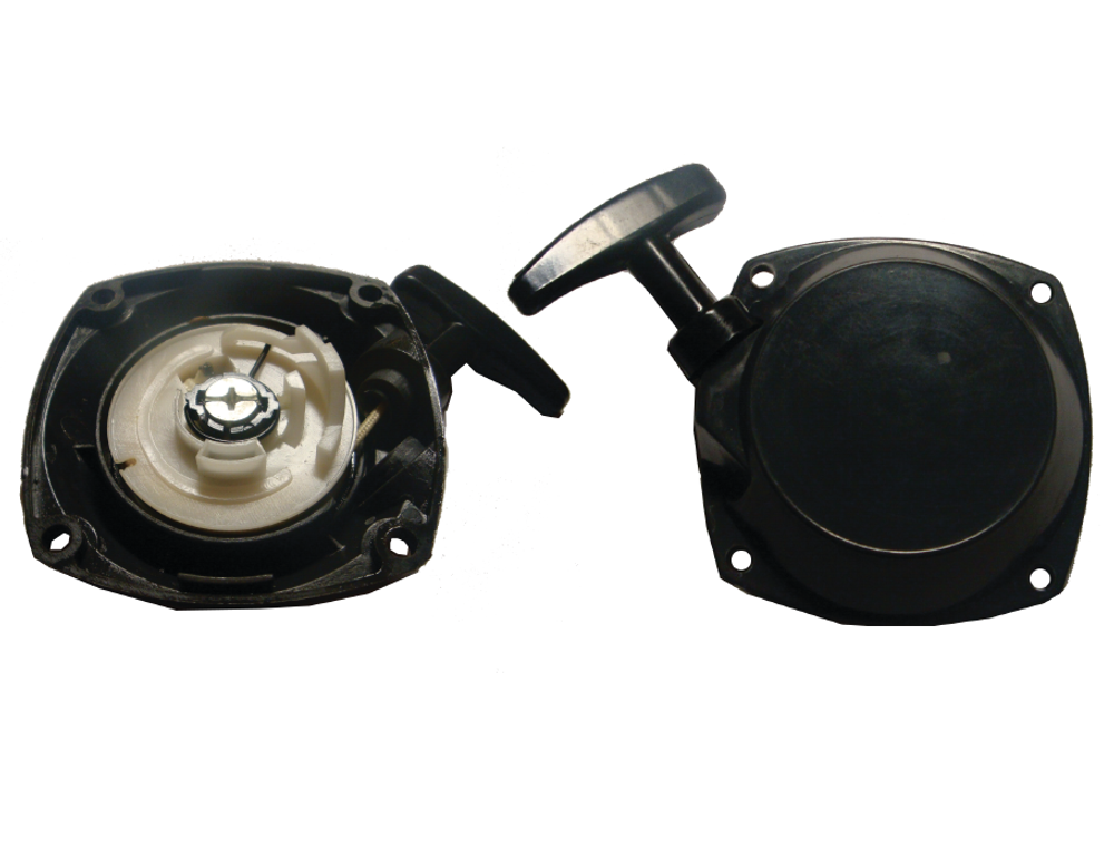 Стартер б/к Husqvarna 143R-II (1-зацеп: ус, 4-крепления, GB34, а: 5053017-01) [AEZ]