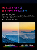 13.3" Портативный сенсорный игровой монитор VChance SF13TO 1920x1080, 60 Гц, OLED