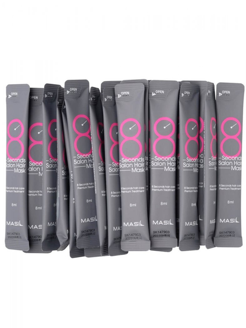 Маска для волос мгновенное восстановление в саше MASIL 8 Seconds Salon Hair Mask 8 мл