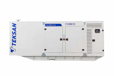 Дизельный генератор Teksan TJ550BD5C в кожухе