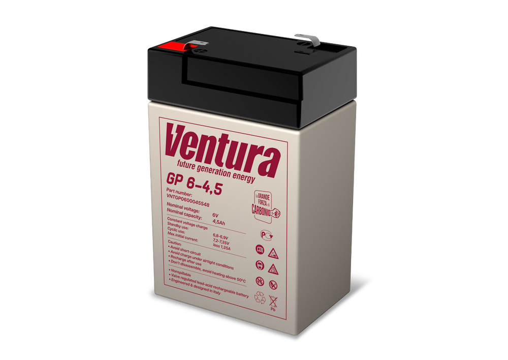 Аккумулятор VENTURA GP 12-1,3 ( 1,3Ач / 12В ) AGM