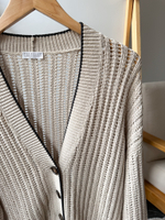 Вязаный хлопковый кардиган Brunello Cucinelli, М