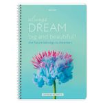 Тетрадь А4, 80 л., BRAUBERG, гребень, клетка, обложка картон, "Dream", 404049, 4шт