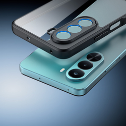 Чехол прозрачный с черными рамками для OnePlus Nord CE6 Lite, серия Aimo Series Case от Dux Ducis