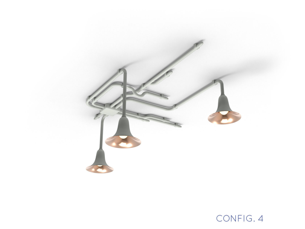 LIGHT FOREST – CEILING BRASS