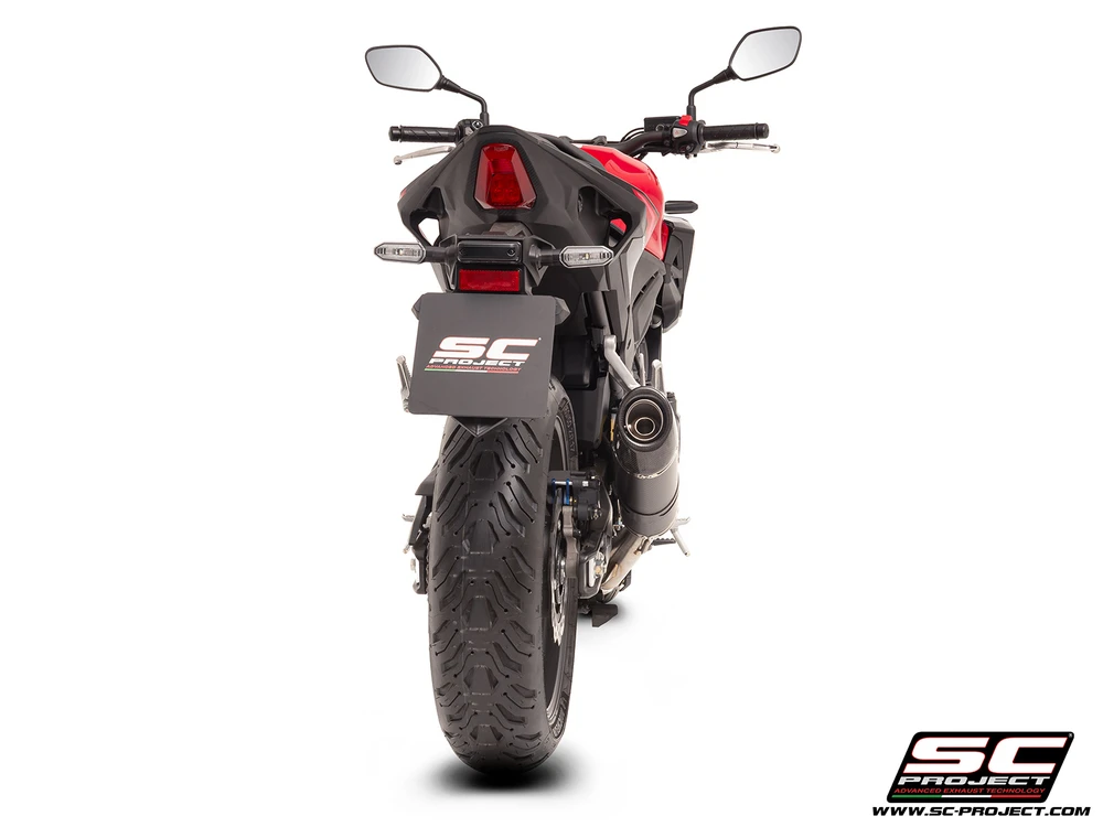 Выхлоп SC-Project Oval carbon