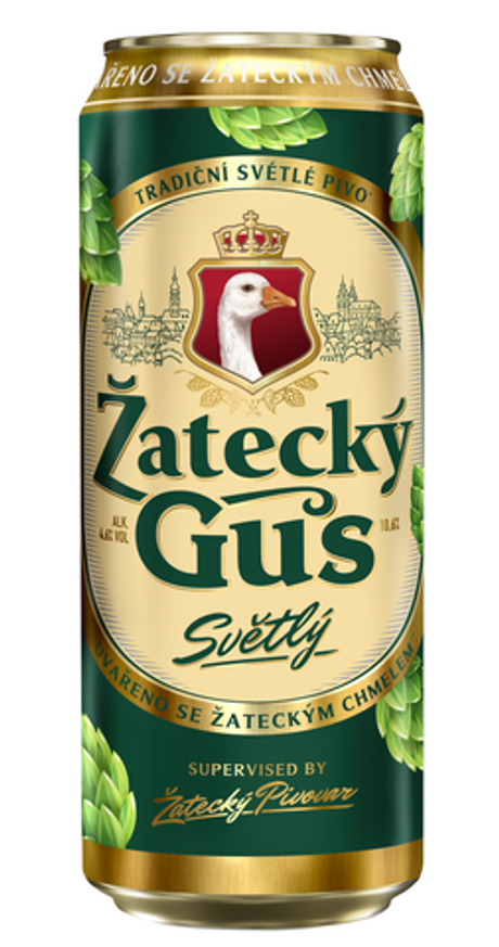 Пиво Zatecky Gus 0,9 л ж/б