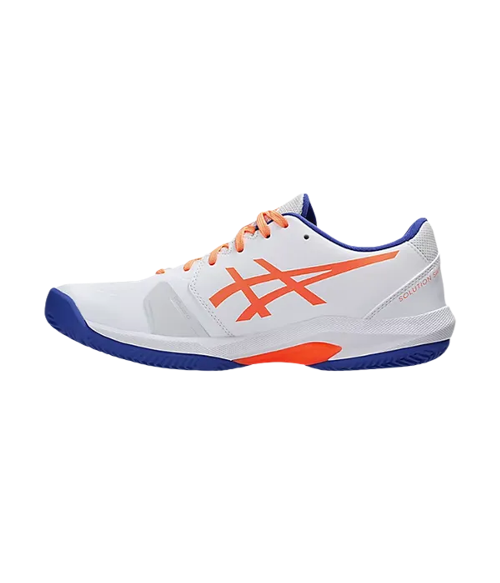 Asics Solution Swift FF 2 Padel Белый-Темный кобальт 2025 Кроссовки