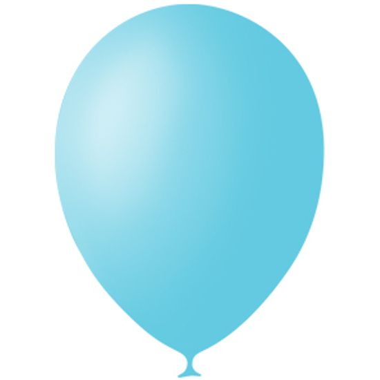 Воздушные шары 12"/30см Декоратор SKY BLUE 25 шт