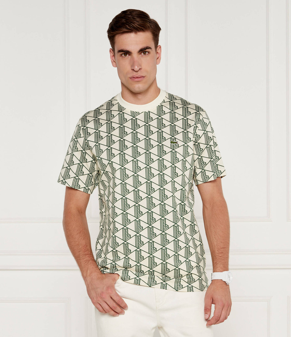 Футболка Lacoste - бежевый(TH2831)