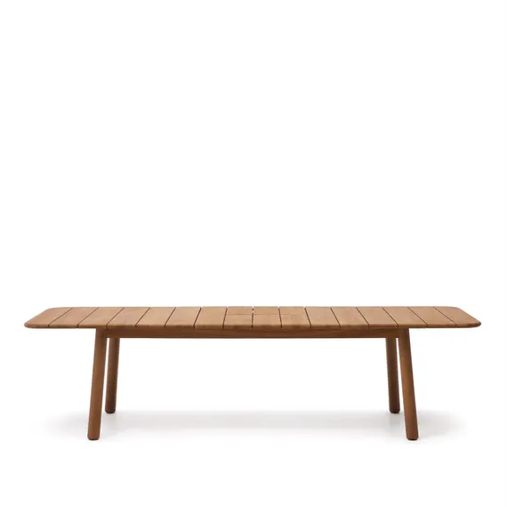 Раздвижной стол Turqueta 220-294x100 см из массива тика